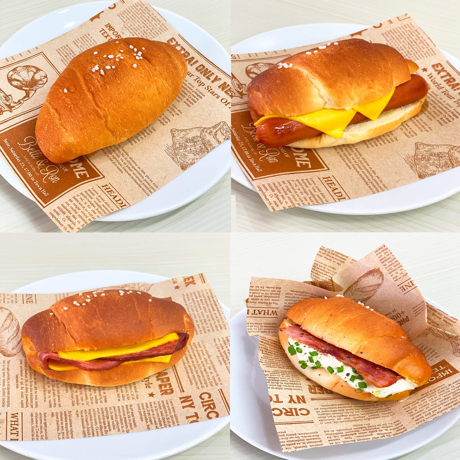 ขนมปังชิโอะโฮมเมด (Shio Pan) หลากหลายรสชาติจาก Yummy Yim เบเกอรี่พัทยา ทำสดใหม่ทุกวัน