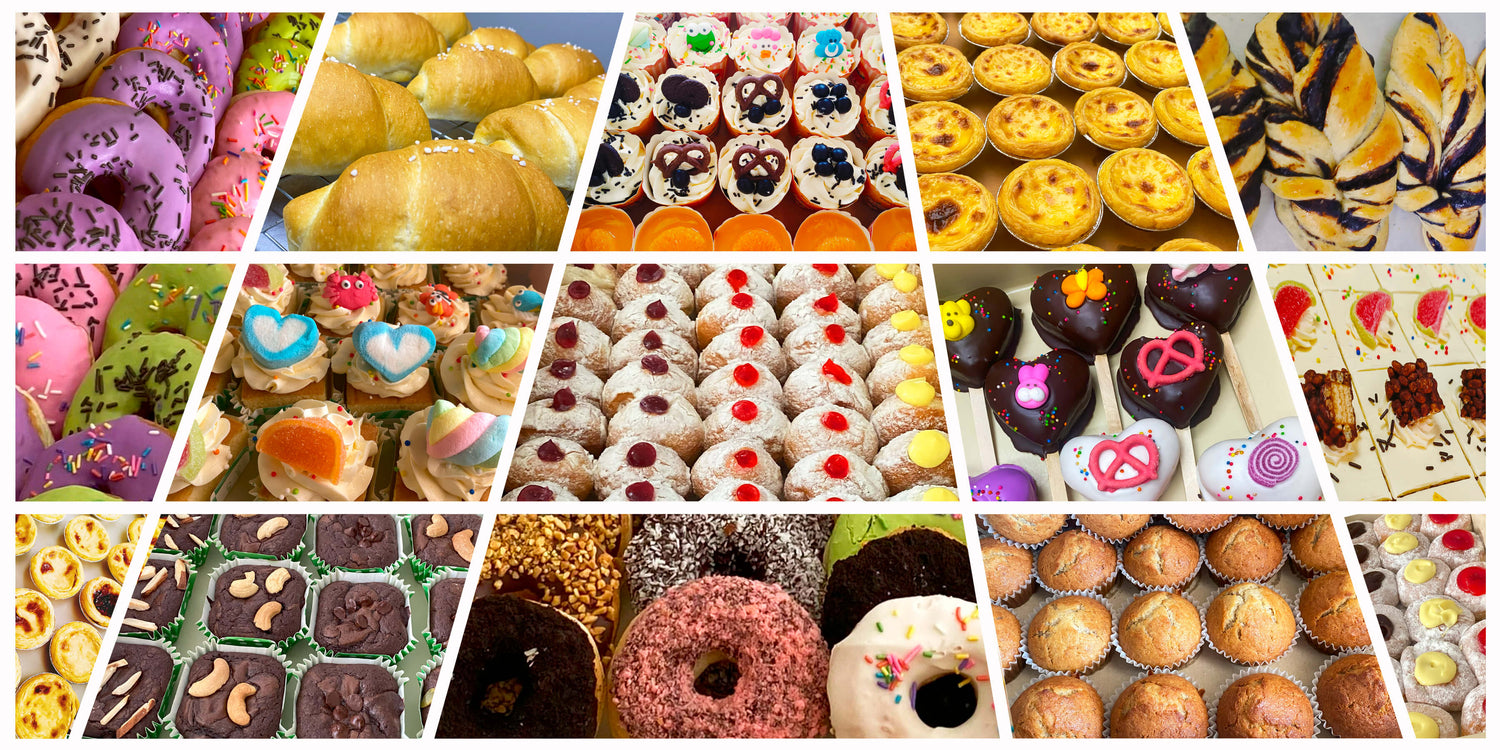 ชุดขนมอบโฮมเมดจาก Yummy Yim พัทยา รวมโดนัท บราวนี่ เค้กกล้วยหอม และคัพเค้ก เหมาะสำหรับทุกโอกาส