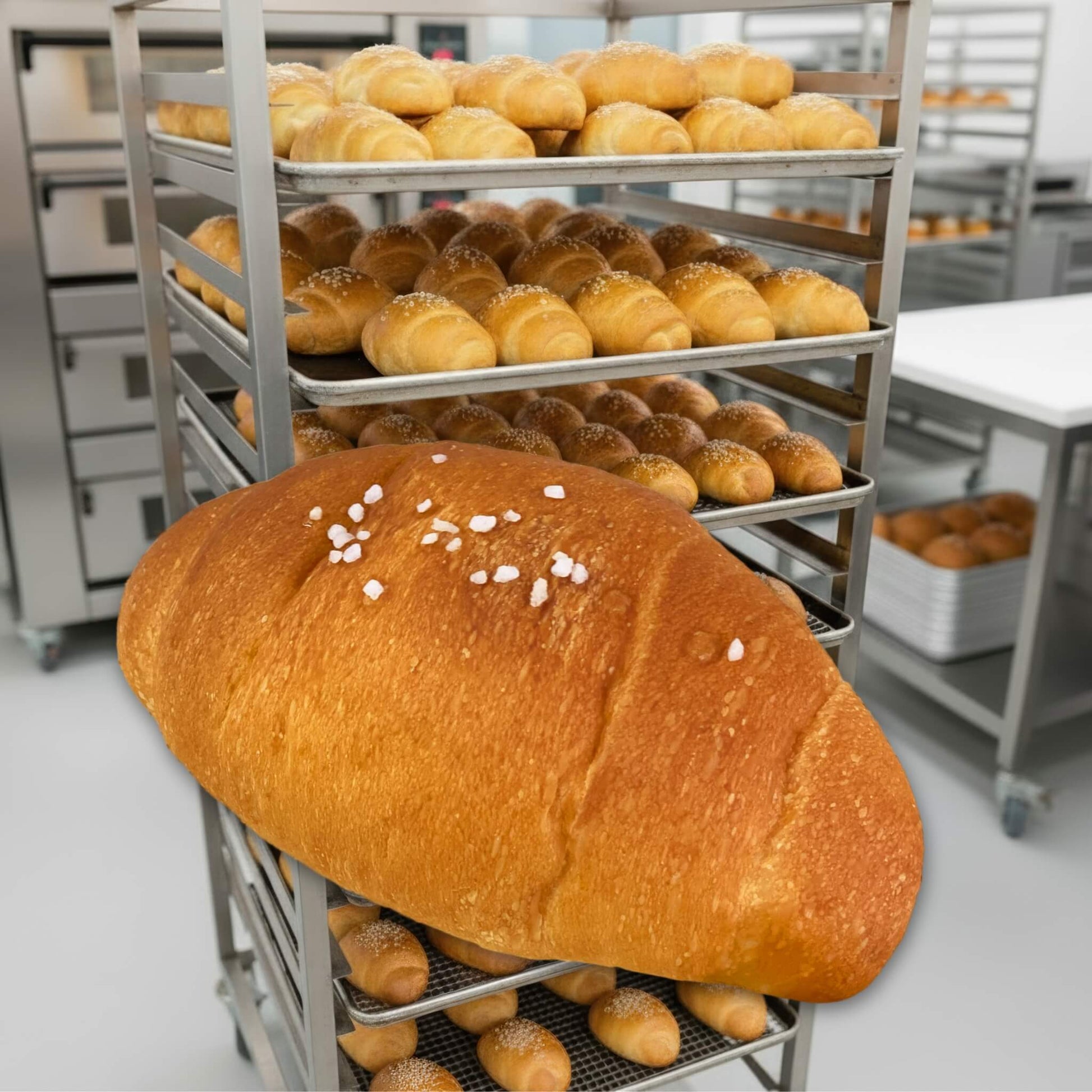 ชิโอะปังสดและแช่แข็งขายส่งในพัทยาจากเบเกอรี่ Yummy Yim